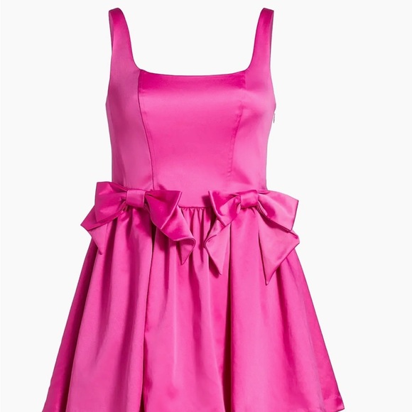 LoveShackFancy Pink Mini Dress - Picture 4 of 4